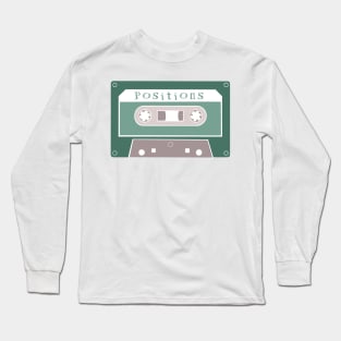 Positions Cassette Tape Long Sleeve T-Shirt